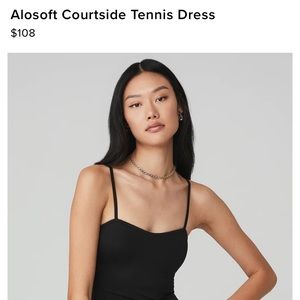 Never worn brand new alo Alosoft Courtside Tennis Dress